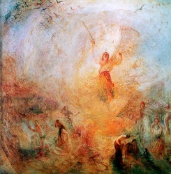 El ángel de pie en el sol, 1846