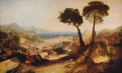 La Bahía de Baiae, con Apolo y la Sibila, c. 1823, c. 1915