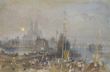 El canal del Loira y Cher, cerca de Tours