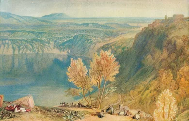 El Lago de Nemi, 1909