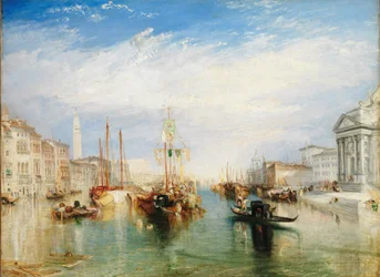 Venecia, desde el pórtico de Madonna della Salute, c.1835