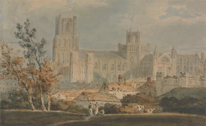 Vista de la catedral de Ely