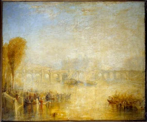 Vista del Pont Neuf en París en 1819