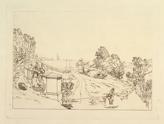 Recolectores de berros, Liber Studiorum, parte XIII, 1819