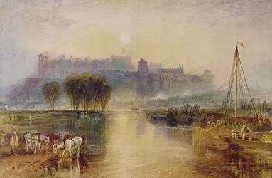 Castillo de Windsor, hacia 1829