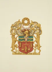 Escudo de Armas de los Panaderos, inscrito 