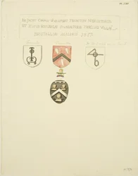 Escudos de Armas en la tumba de Framton 1357