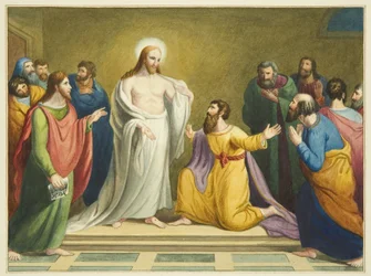 Copia del retablo de John King en la iglesia de St Thomas