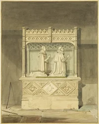 Monumento de John Aldworth y su hijo