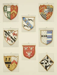 Escudos monumentales en la Iglesia de St Augustine