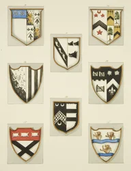 Escudos Monumentales en la Iglesia de San Agustín