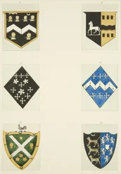 Escudos monumentales en la Iglesia de St Michael