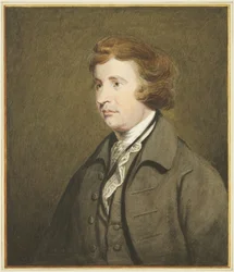 Retrato en la Casa de la Mansión, Queen Square, de Edmund Burke