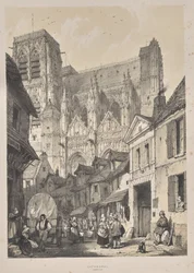 Arquitectura de la Edad Media: Catedral de Abbeville