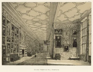 Galería, Hardwicke Hall, Derbyshire