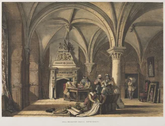 Salón, Castillo de Bolsover, Derbyshire