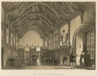 Salón, Milton Abbey, Dorsetshire