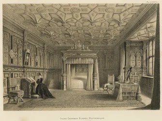 Cámara incrustada, Sizergh, Westmoreland