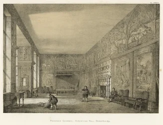 Cámara de presencia, Hardwicke Hall, Derbyshire