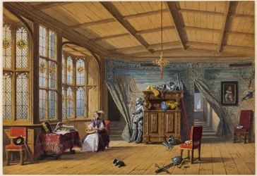 Habitación que Conduce a la Capilla, Knowle, Kent