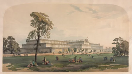 El Palacio de Cristal, c. 1850