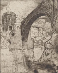 Arco del Puente de Alcántara, 1904