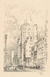 Broadway, arriba de la calle Veintitrés