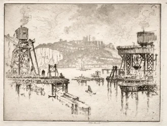Construcción del Muelle de Dover