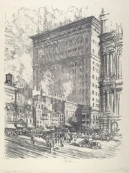 Plaza del Ayuntamiento y Edificio Wanamaker