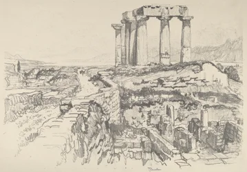 Corinto, hacia el golfo, 1913