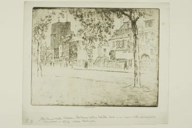 Casa donde murió Whistler