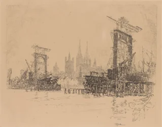 Construcción del Puente de Londres