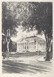 Sede nacional de la Cruz Roja, Washington, 1919.