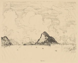 Panamá: Entrada al Canal desde el Pacífico, 1912