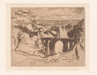 Puente de Alcántara in Toledo St. Martin