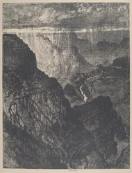Tormenta en el Gran Cañón, 1912