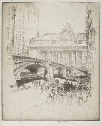 La Aproximación al Grand Central, Nueva York