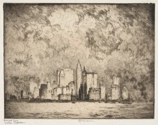 La ciudad en 1915