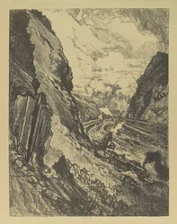 El corte hacia Culebra