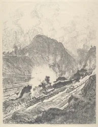 El corte de Culebra, 1912