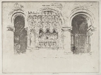La tumba del fundador, Iglesia de San Bartolomé el Grande