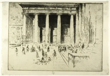 Los escalones, Museo Británico