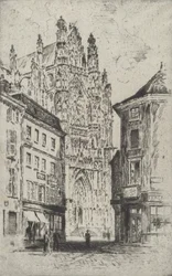 El Transepto, Beauvais, 1907