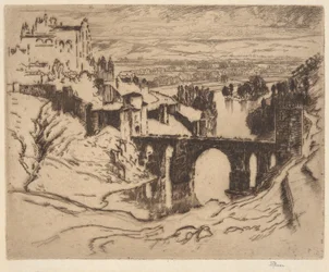 Sin título [Puente de San Martín, Toledo]