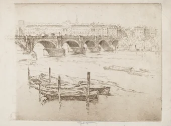 Puente de Waterloo y Casa Somerset