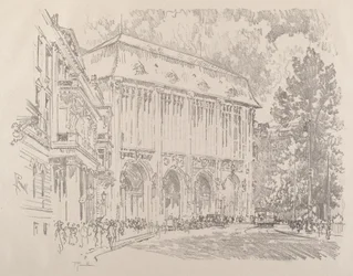 Wertheim, Leipziger-Platz, Berlín, 1921