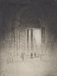 Puerta oeste, San Pablo, 1903