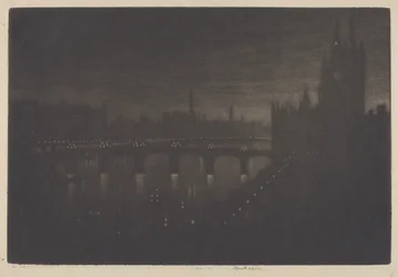Westminster, atardecer