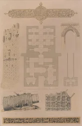 59. Planos y detalles, Castillo de Alepo, 1843