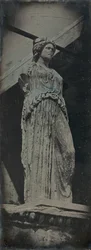 Cariatide, Erecteión, Atenas, 1842